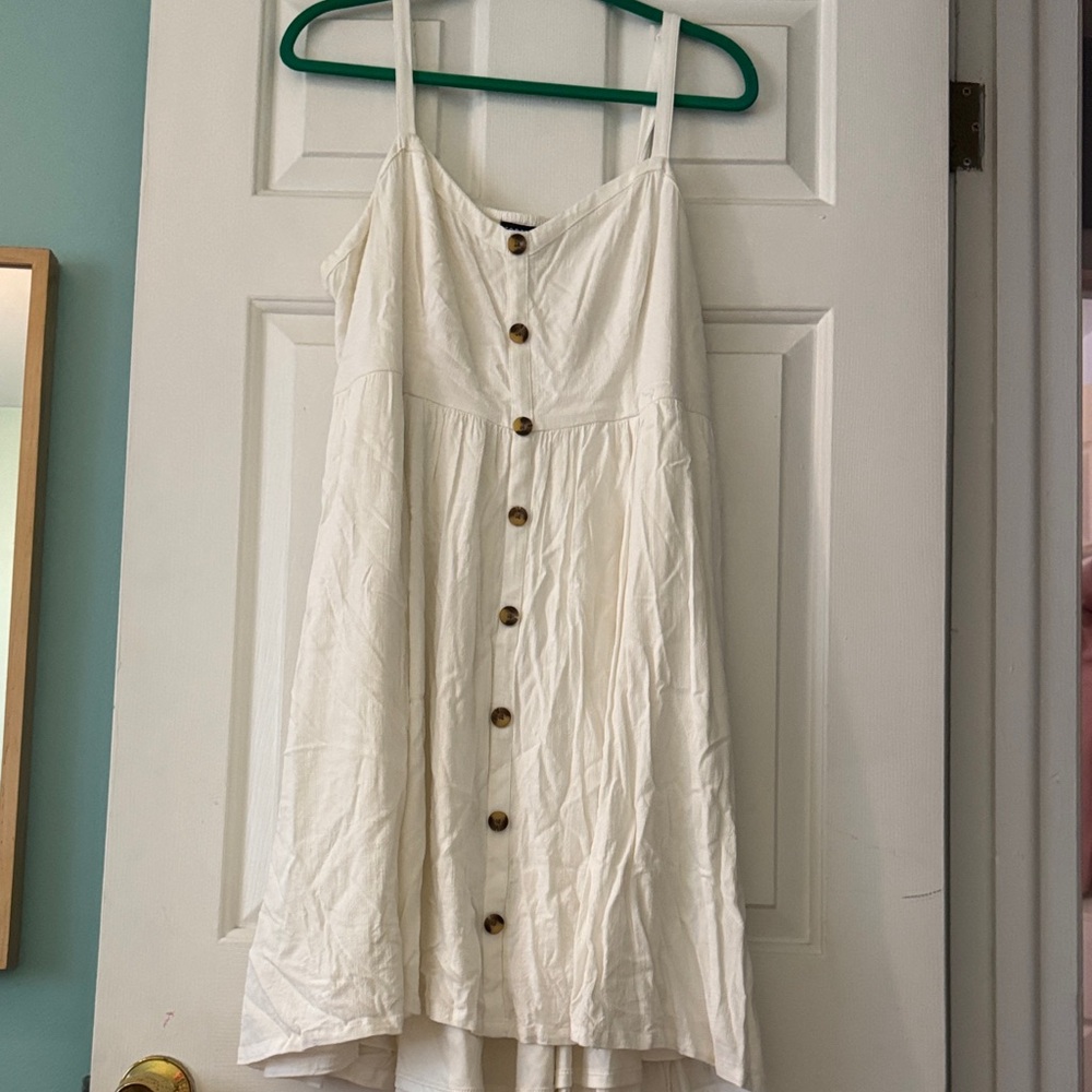 Torrid White High Low Dress